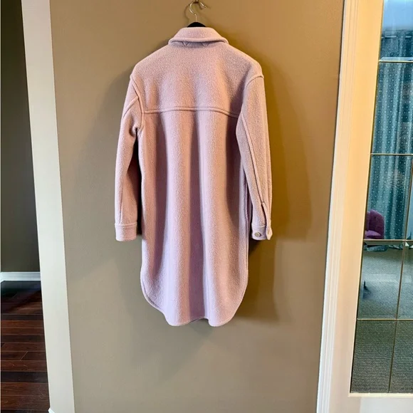 Wilfred Long Ganna Jacket – Lavender – Size XS - Picture 3 of 8